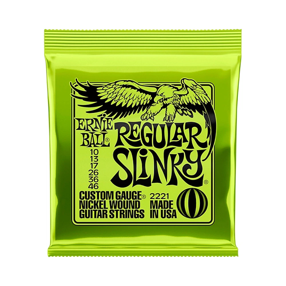 Cuerdas de guitarra eléctrica Ernie Ball 2221 Nickel Regular Slinky