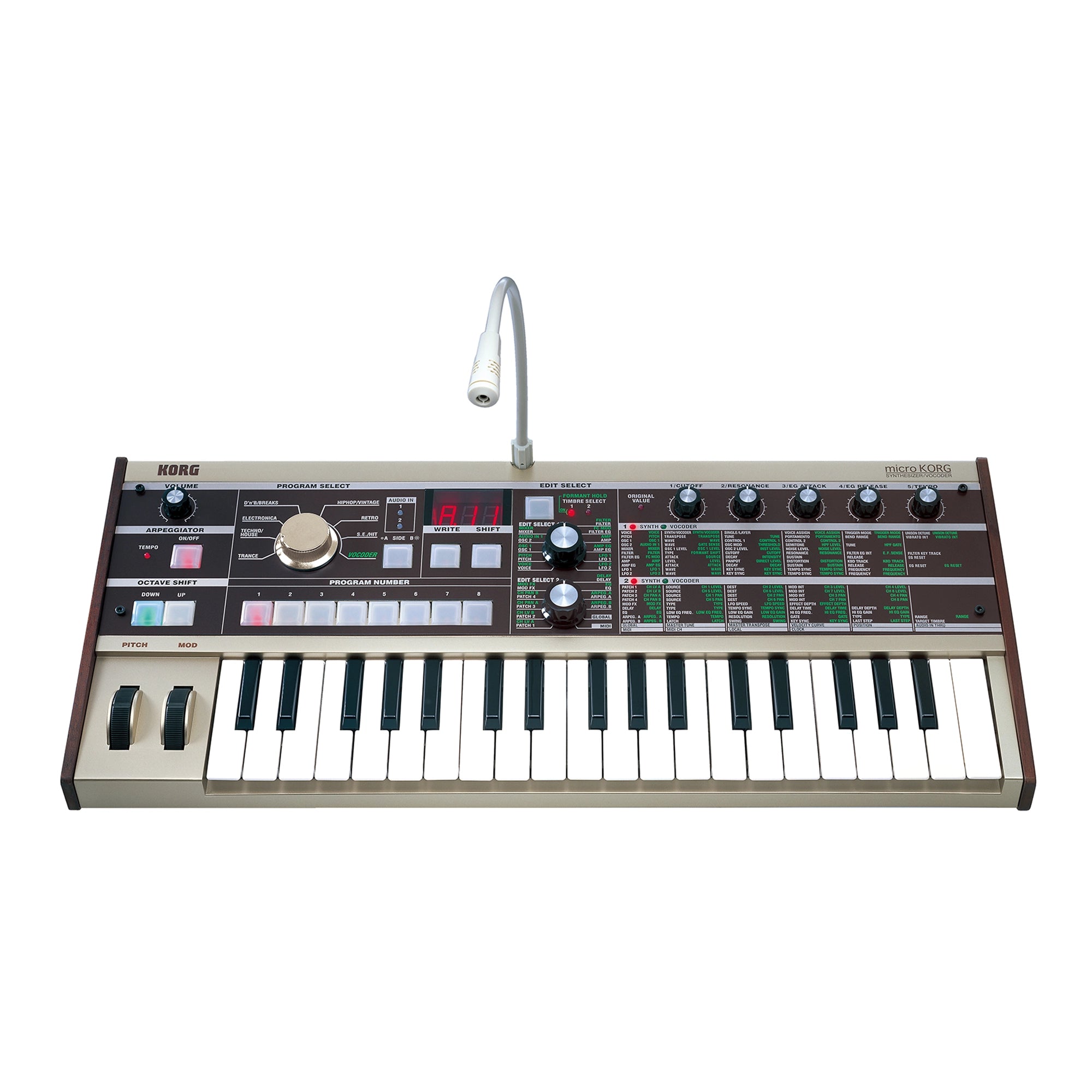 Korg microKORG S Synthesizer and Vocoder with Built - in Speakers