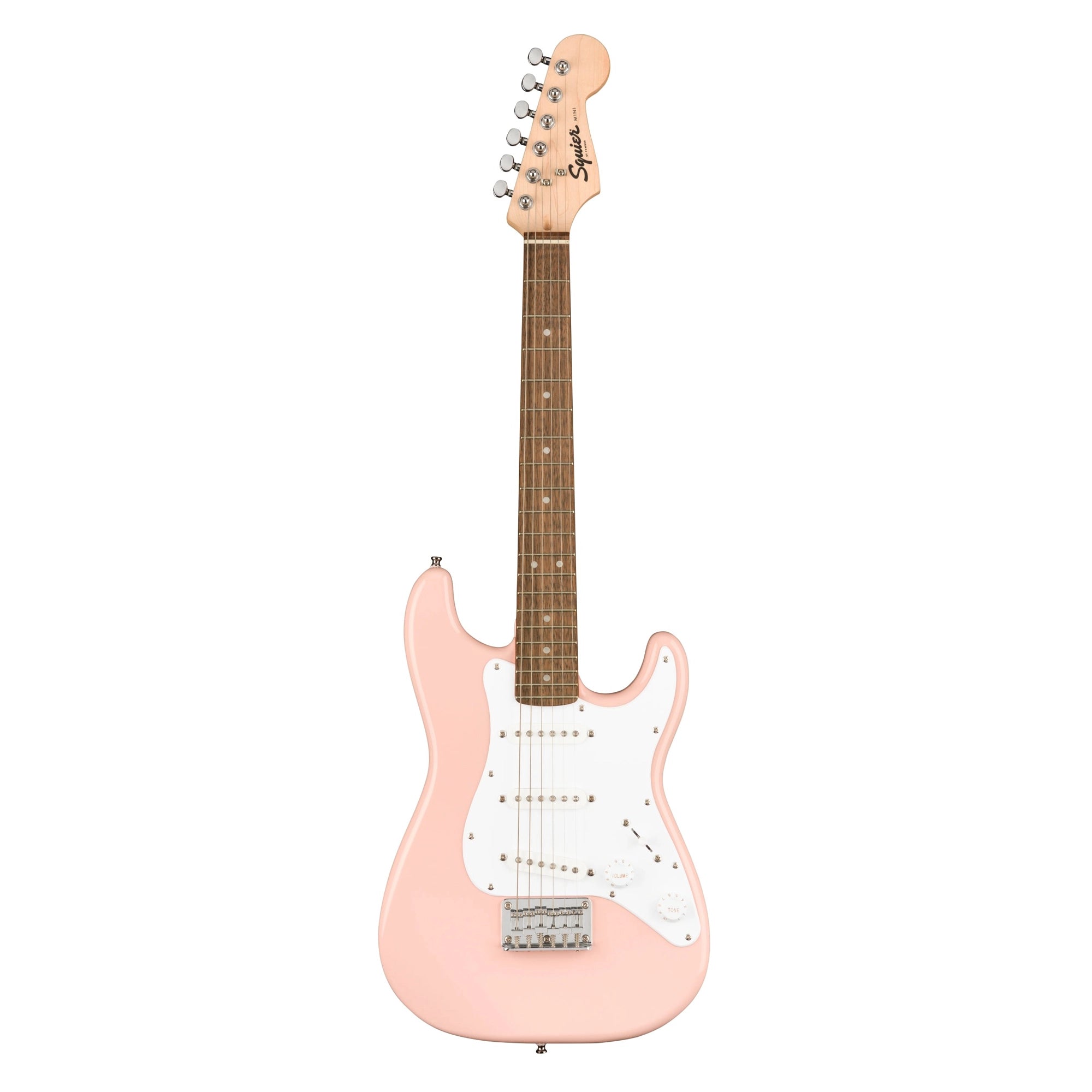 Squier Affinity Mini Stratocaster V2 Electric Guitar Shell Pink