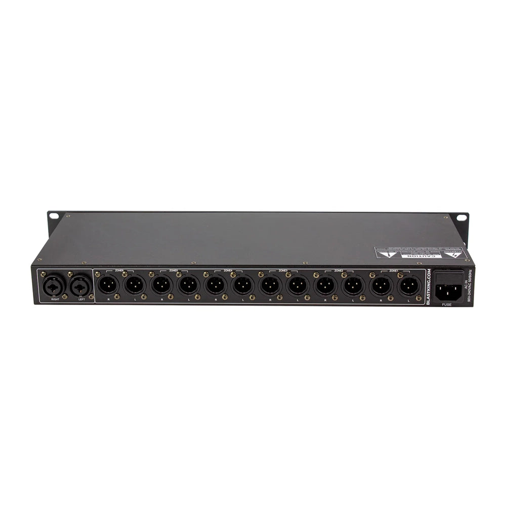 Distribuidor de Audio Ultra Bajo Ruido de Seis Zonas Blastking – ZONE6