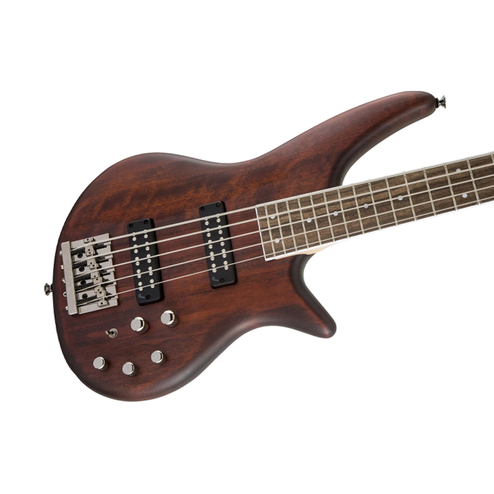 Jackson Spectra JS3V 5-String Electric Bass Guitar - Walnut Stain