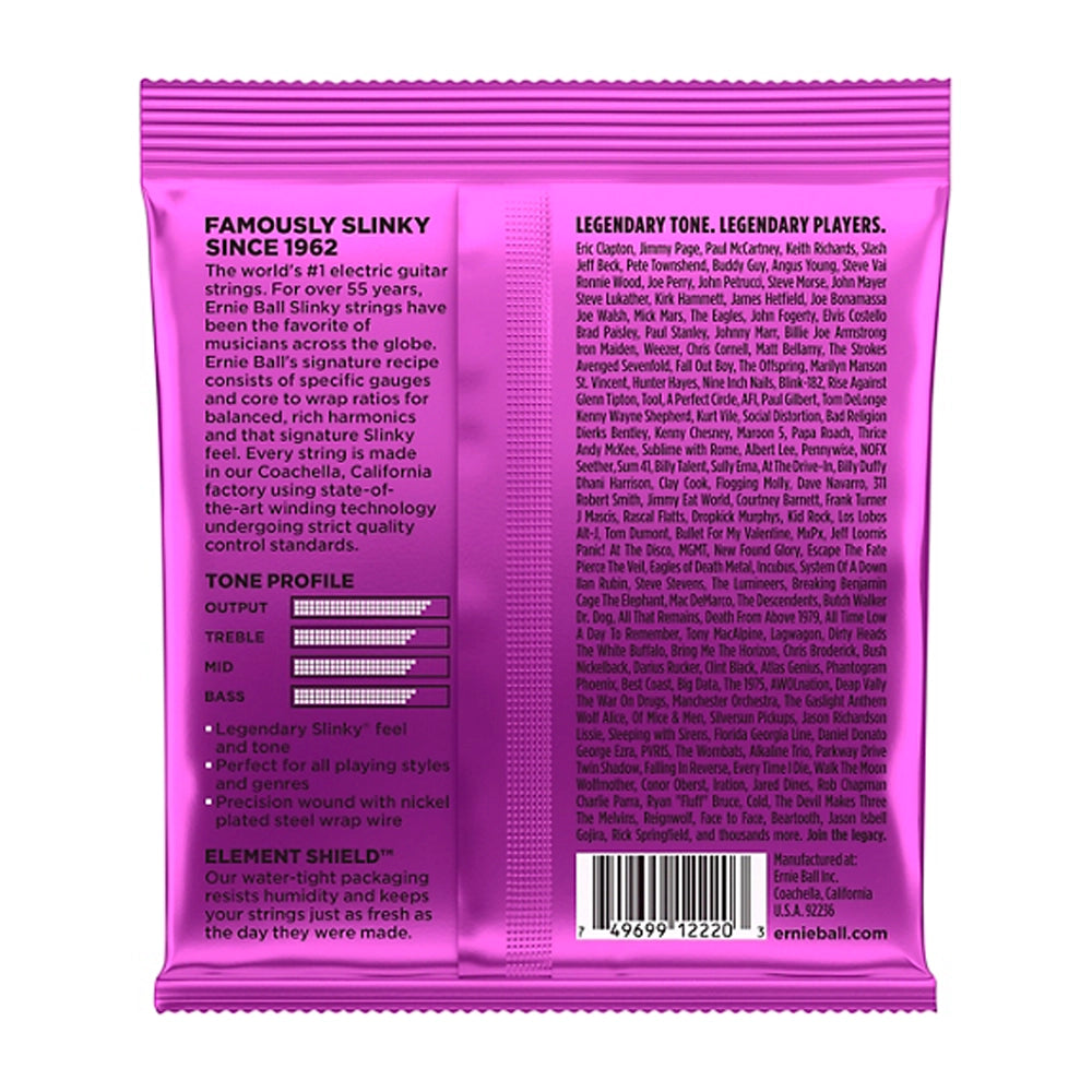 Cuerdas de guitarra eléctrica Ernie Ball 2220 Power Slinky de níquel