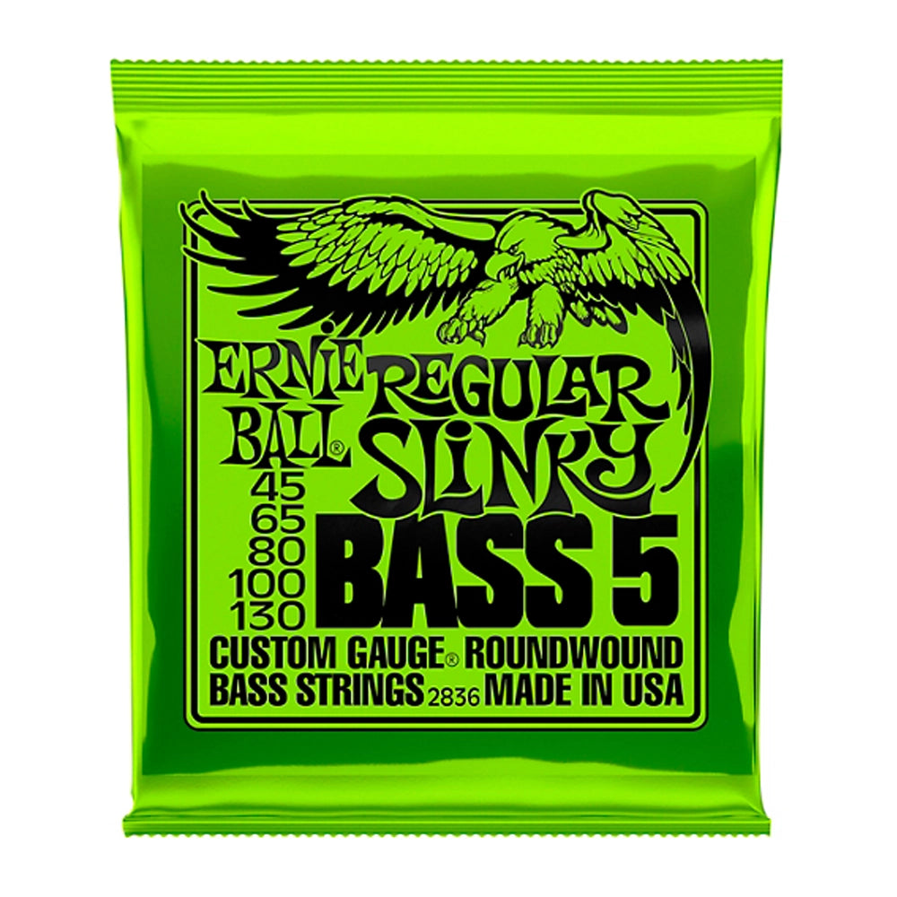 Cuerdas de Bajo de 5 Cuerdas Ernie Ball 2836 Slinky