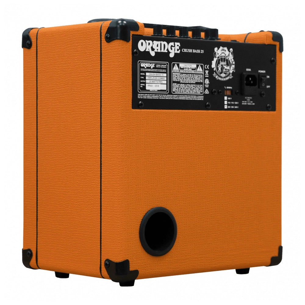 Orange Amplifiers Crush Bass 25 25W Bass Combo Amplifier Orange