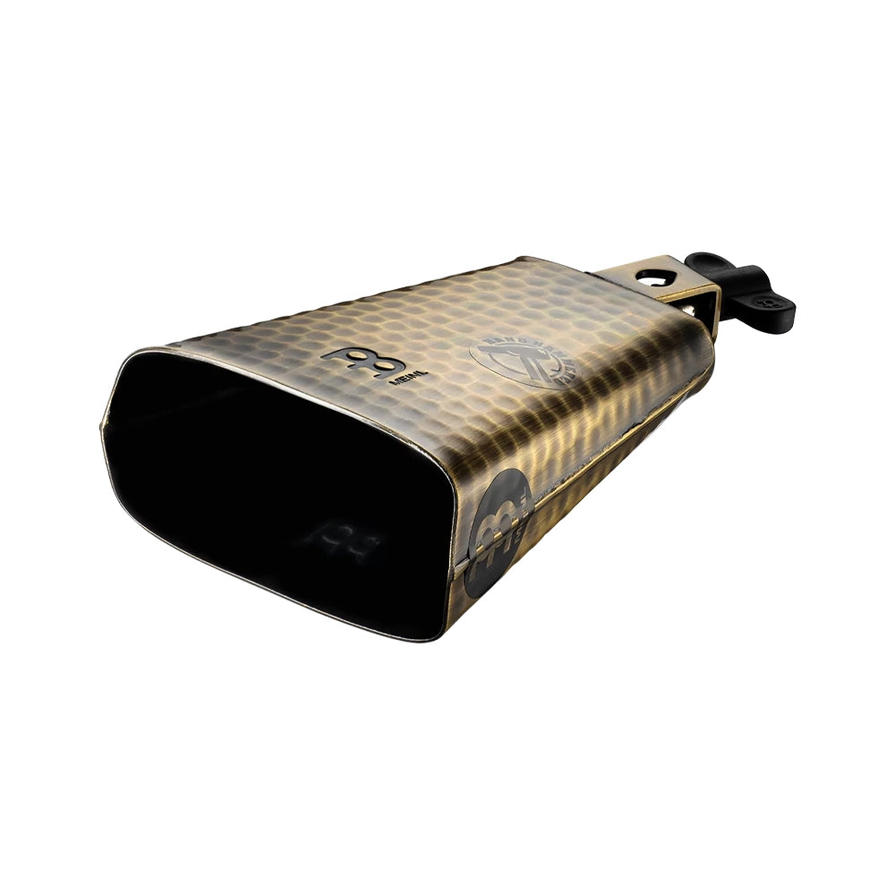 Meinl 6 1/4" Hand Hammered Steel Cowbell - Color Gold Brass Finish