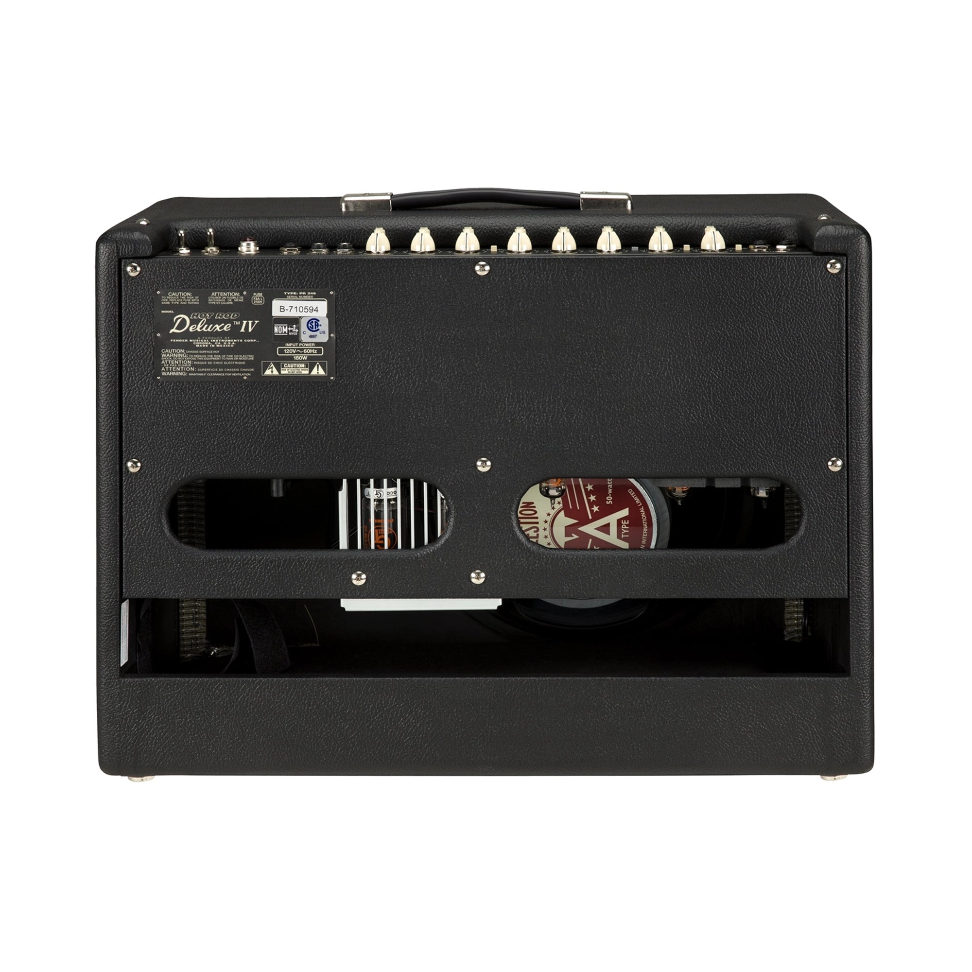 Fender Hot Rod Deluxe IV 40W 1x12 Tube Guitar Combo Amplifier Black