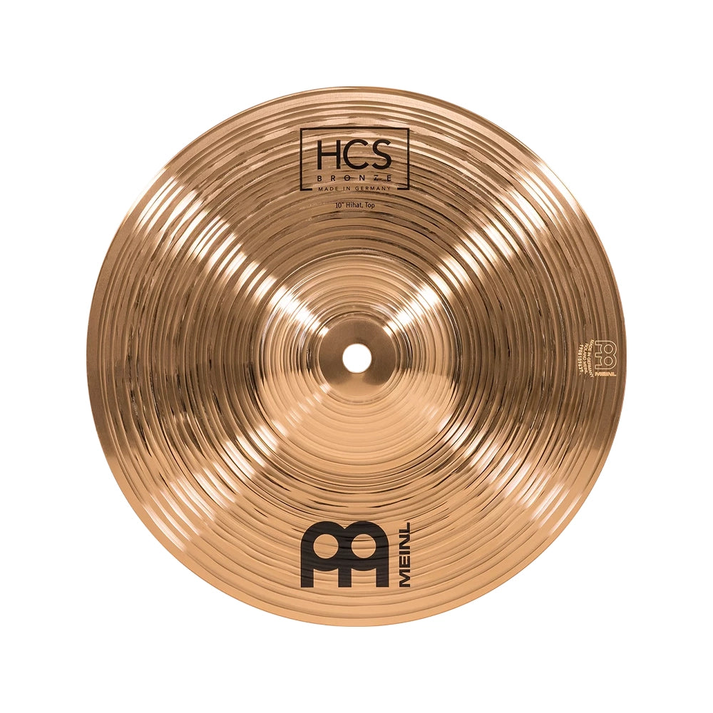 Meinl HCS Bronze 10" Hi-Hat Cymbals