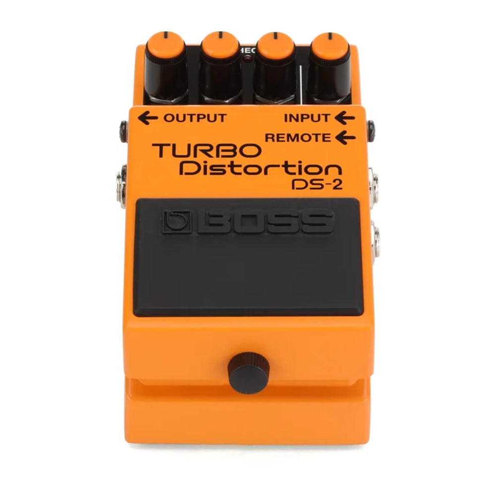 Boss DS-2 Turbo Distortion Pedal with Remote Jack
