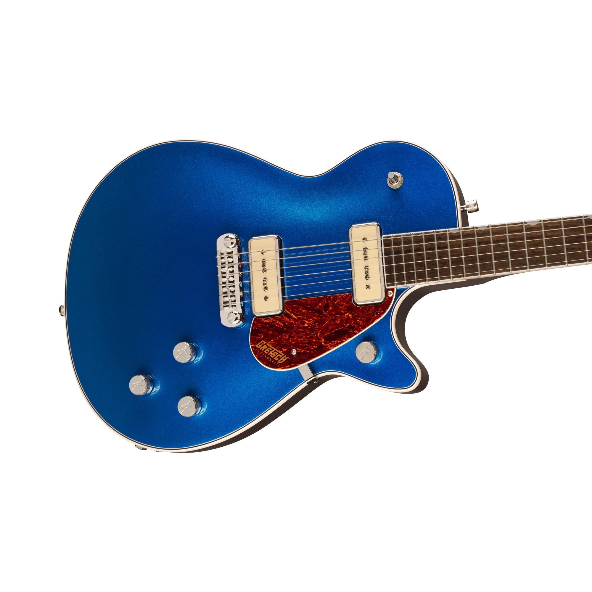 Gretsch G5210-P90 Electromatic Jet Two 90 Electric Guitar - Fairline Blue
