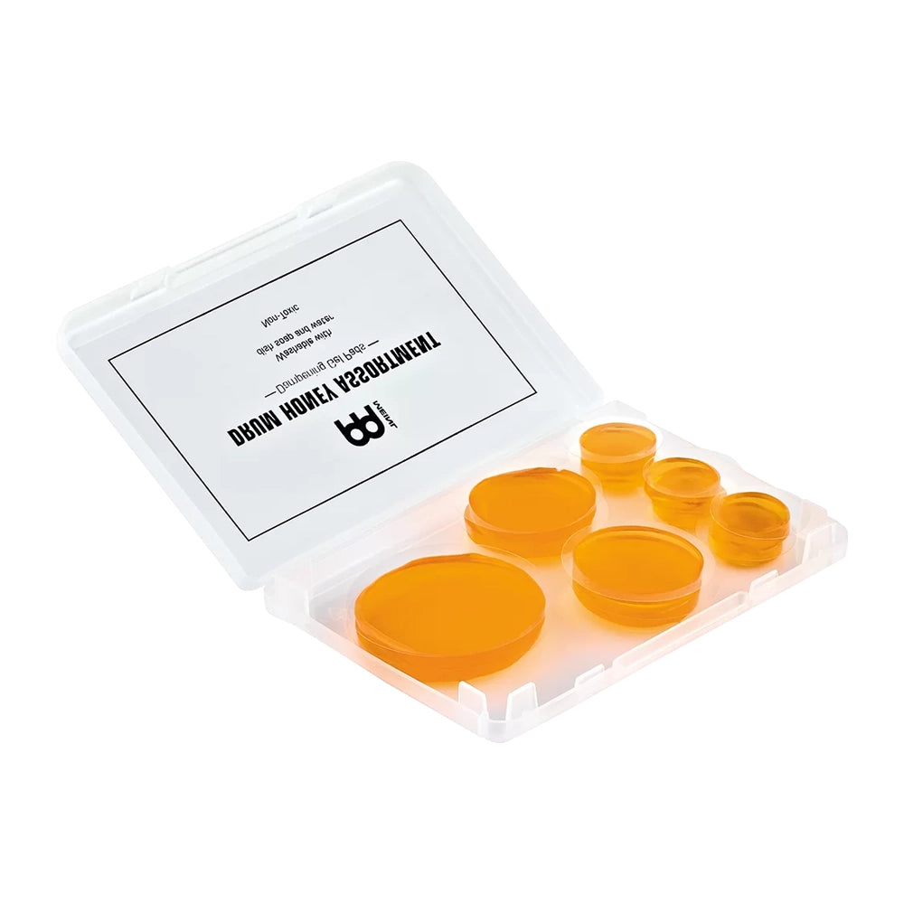 Meinl Mdh 12-Piece Drum Honey Dampening Gel Pads W/ Case