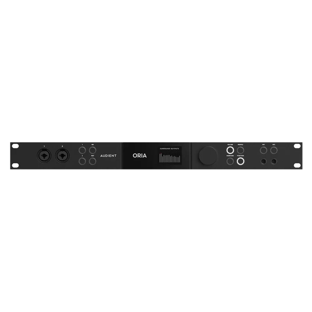 Interfaz de Audio Inmersiva y Controlador de Monitores Audient ORIA
