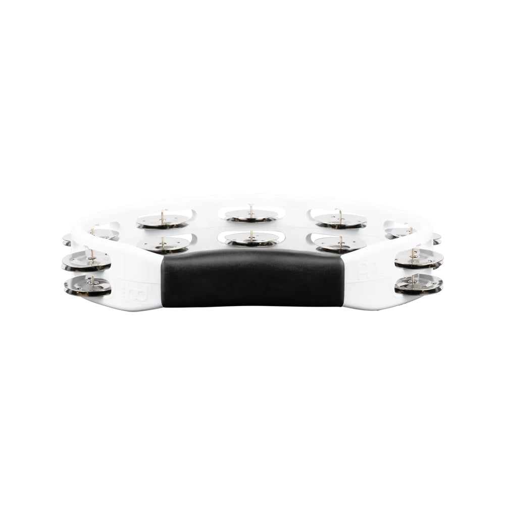 Meinl Headliner Series HTMT1WH Hand Held Double Row Tambourine - White