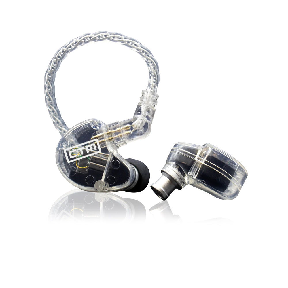 CTM CE320 Universal Fit Triple-Driver In Ear Monitors - Clear