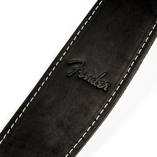 Fender Ball Glove Leather Guitar Strap - Black