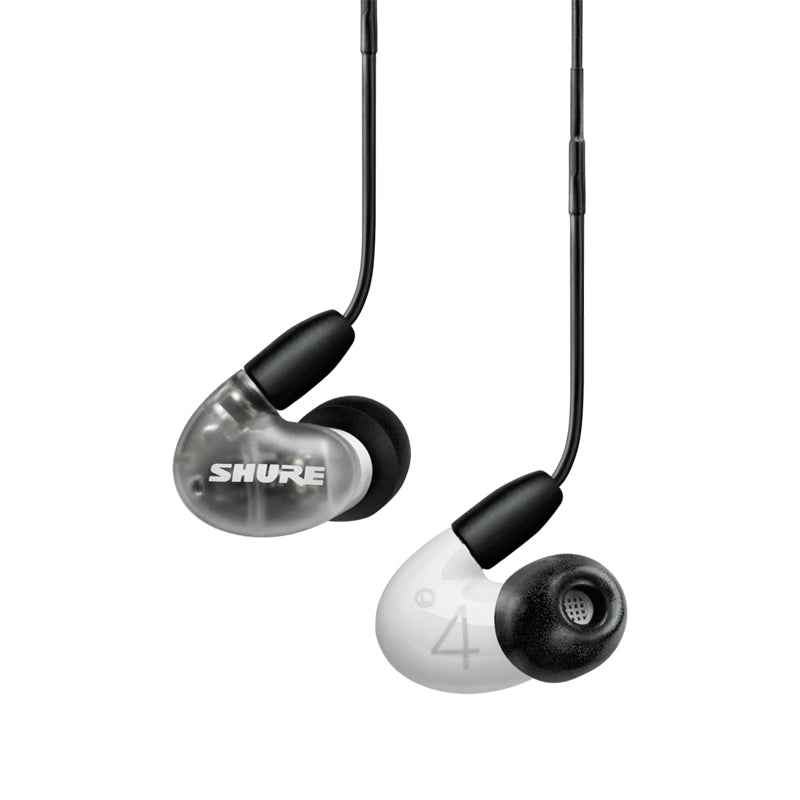 Shure Dual Driver Hybrid AONIC 4 Sound Isolating™ Earphones - White