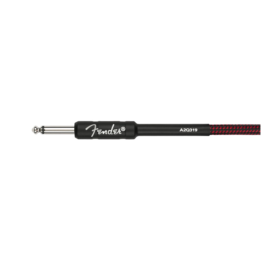 Fender 0990823054 Professional 30' Coil Cable - Red - Tweed