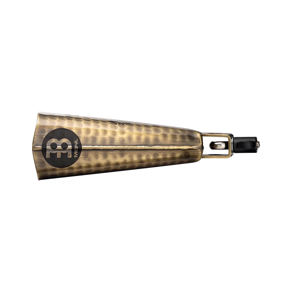 Meinl 6 1/4" Hand Hammered Steel Cowbell - Color Gold Brass Finish