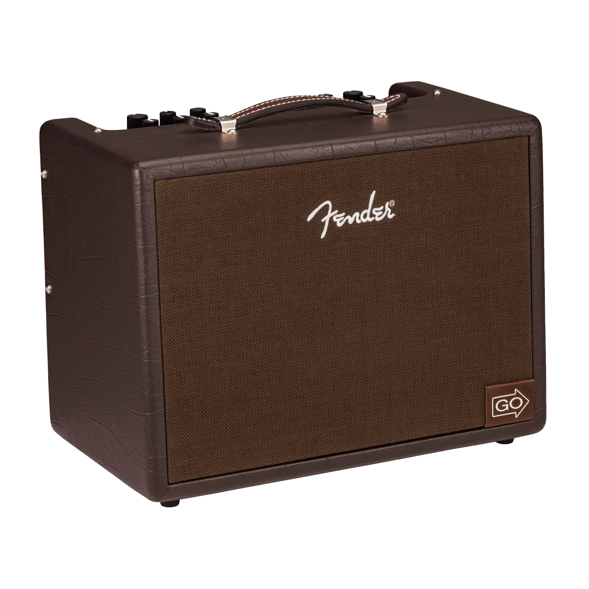 Fender Acoustic Jr GO 100W 1x8 Acoustic Guitar Combo Amplifier Dark Brown Vinyl