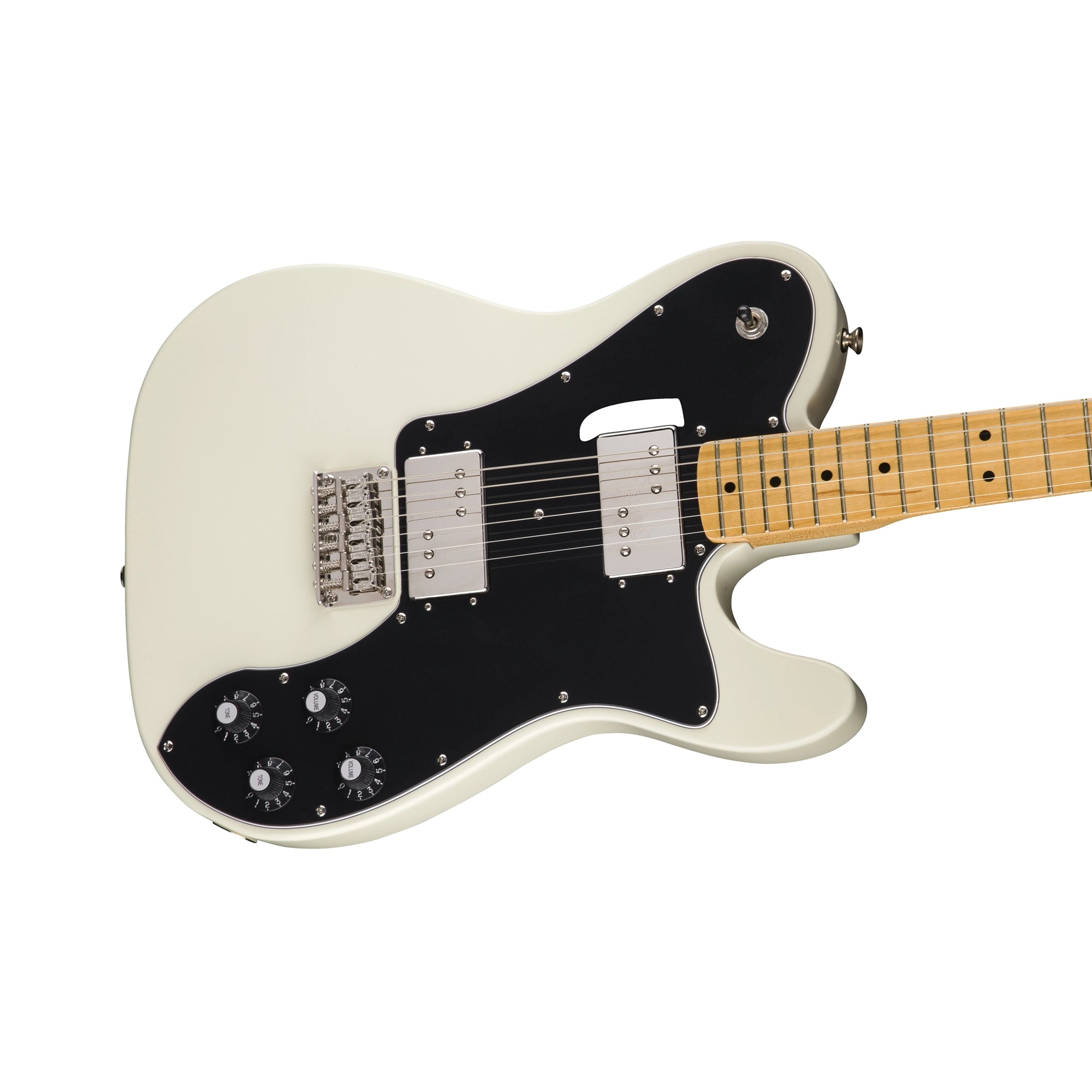 Squier Classic Vibe '70s Telecaster Deluxe Maple Fingerboard Electric Guitar Olympic White