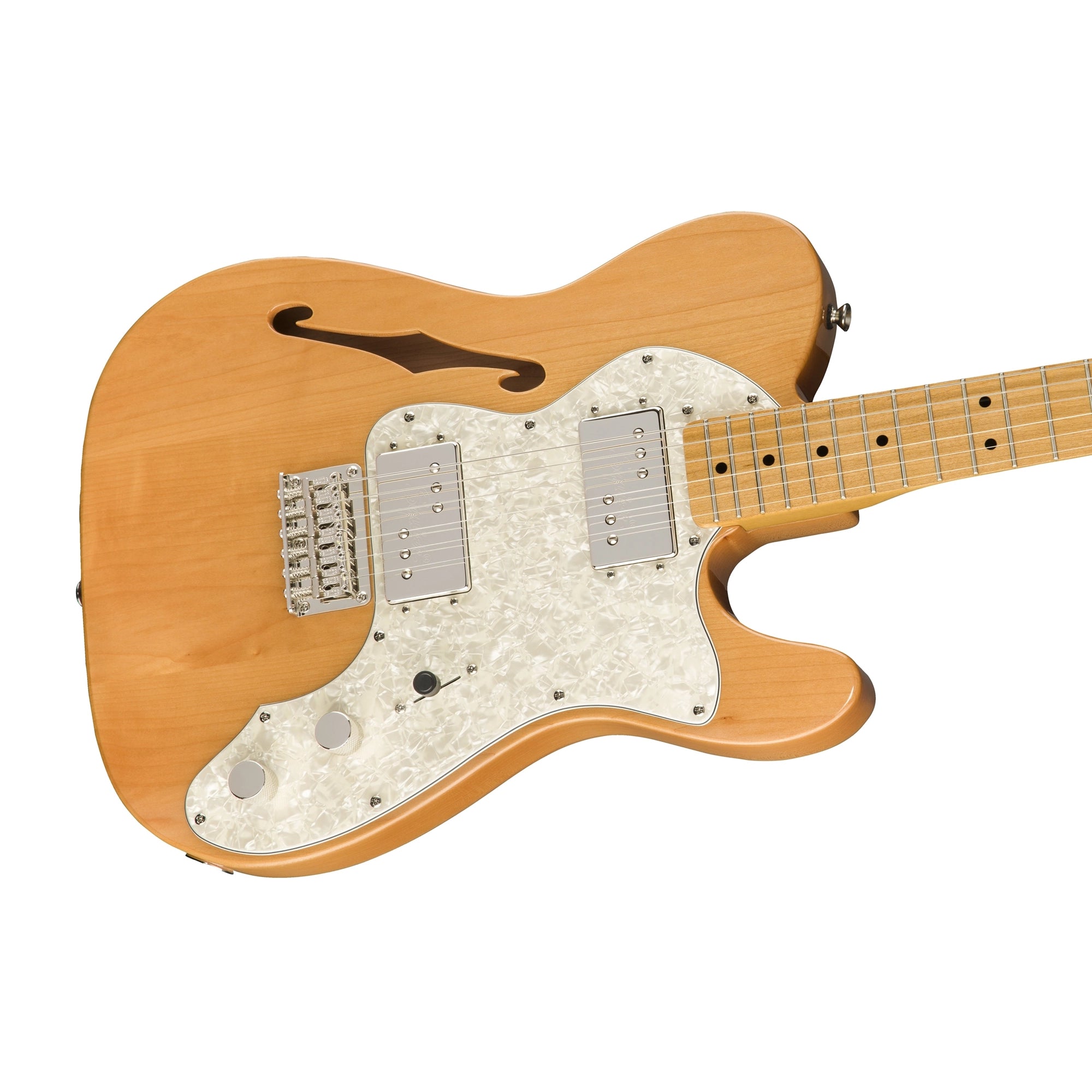 Squier Classic Vibe '70s Telecaster Thinline Maple Fingerboard Electric Guitar Natural