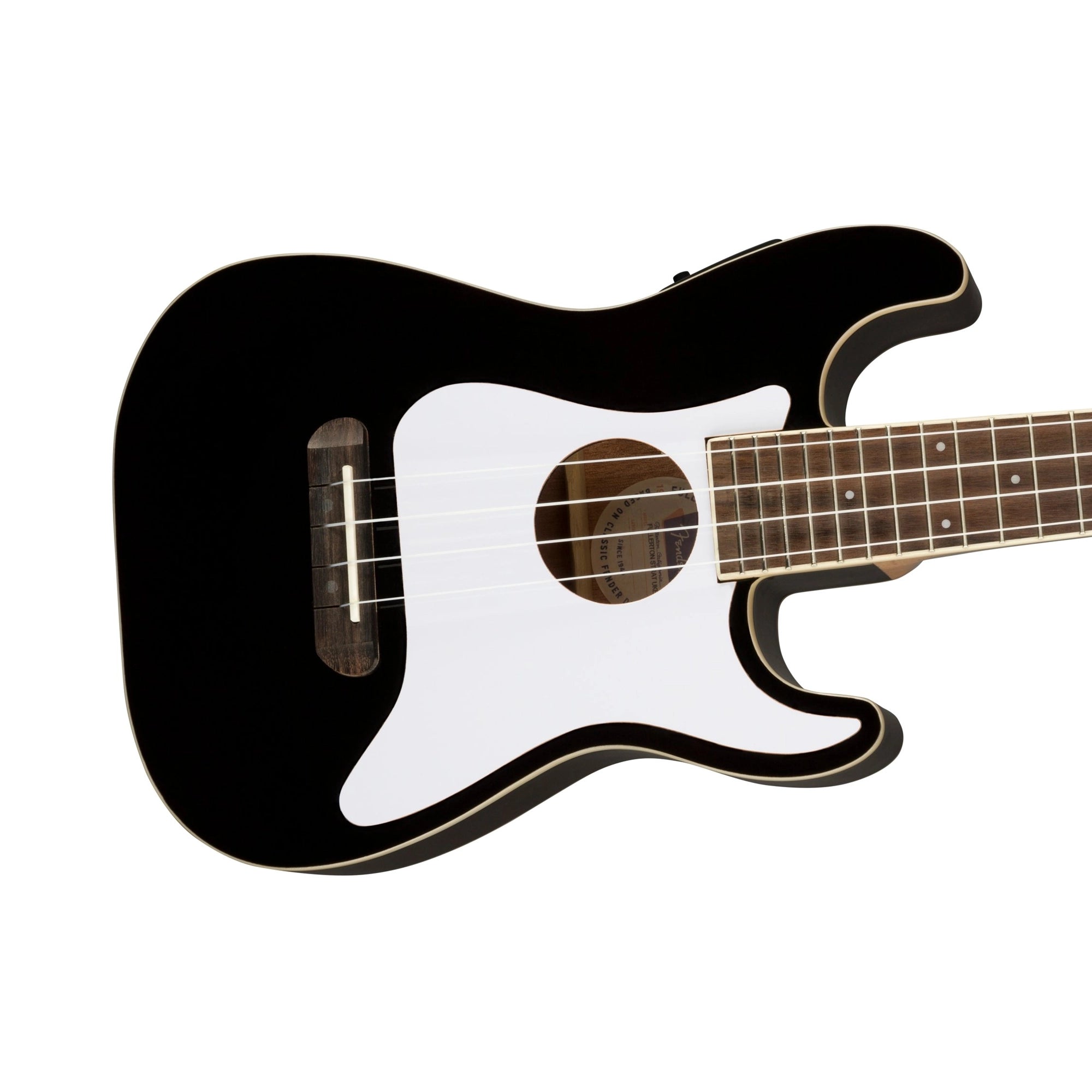 Fender Fullerton Stratocaster Ukulele- Black