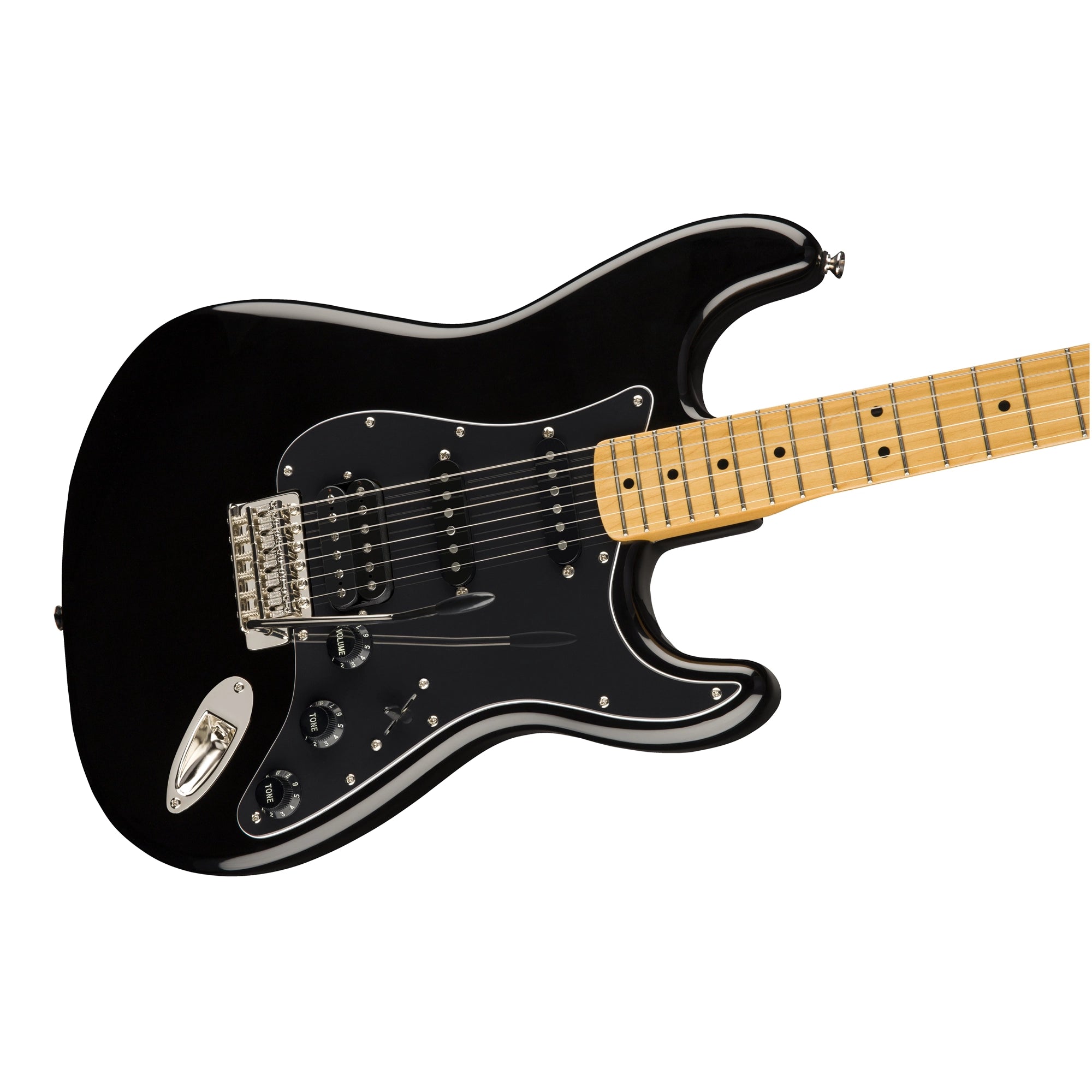 Squier Classic Vibe '70s Stratocaster HSS Maple Fingerboard Electric Guitar Black