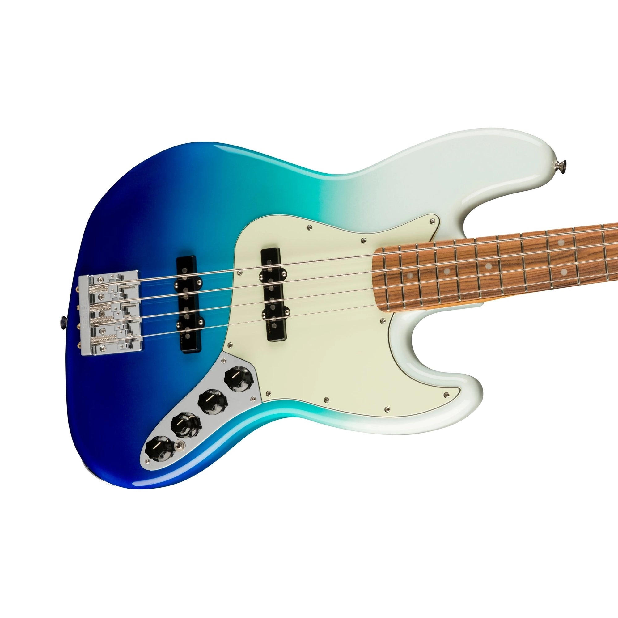 Fender Player Plus Active Jazz 4 String Electric Bass - Belair Blue