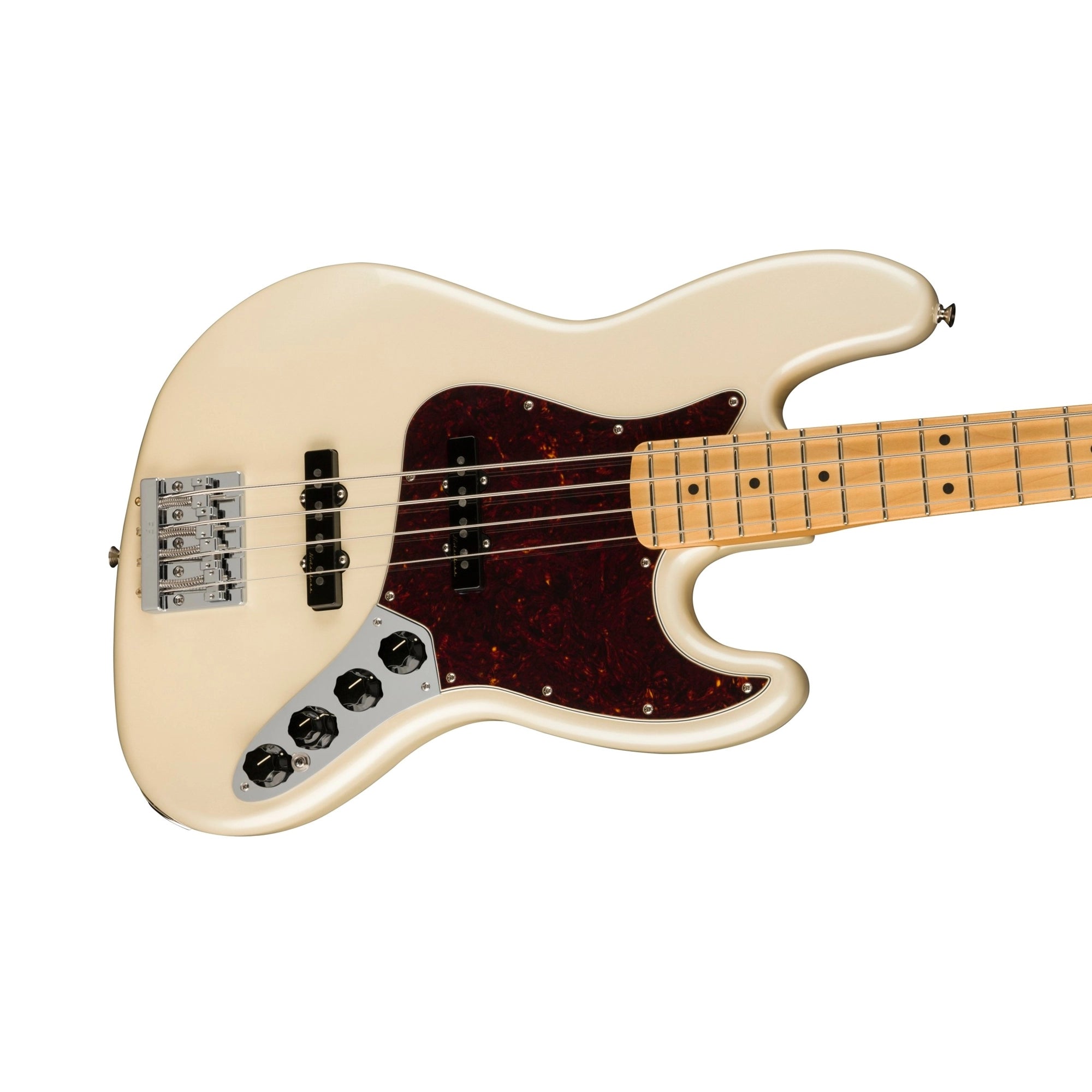 Fender Player 4 String Plus Active Jazz Bass Noiseless Pickups - Olympic Pearl