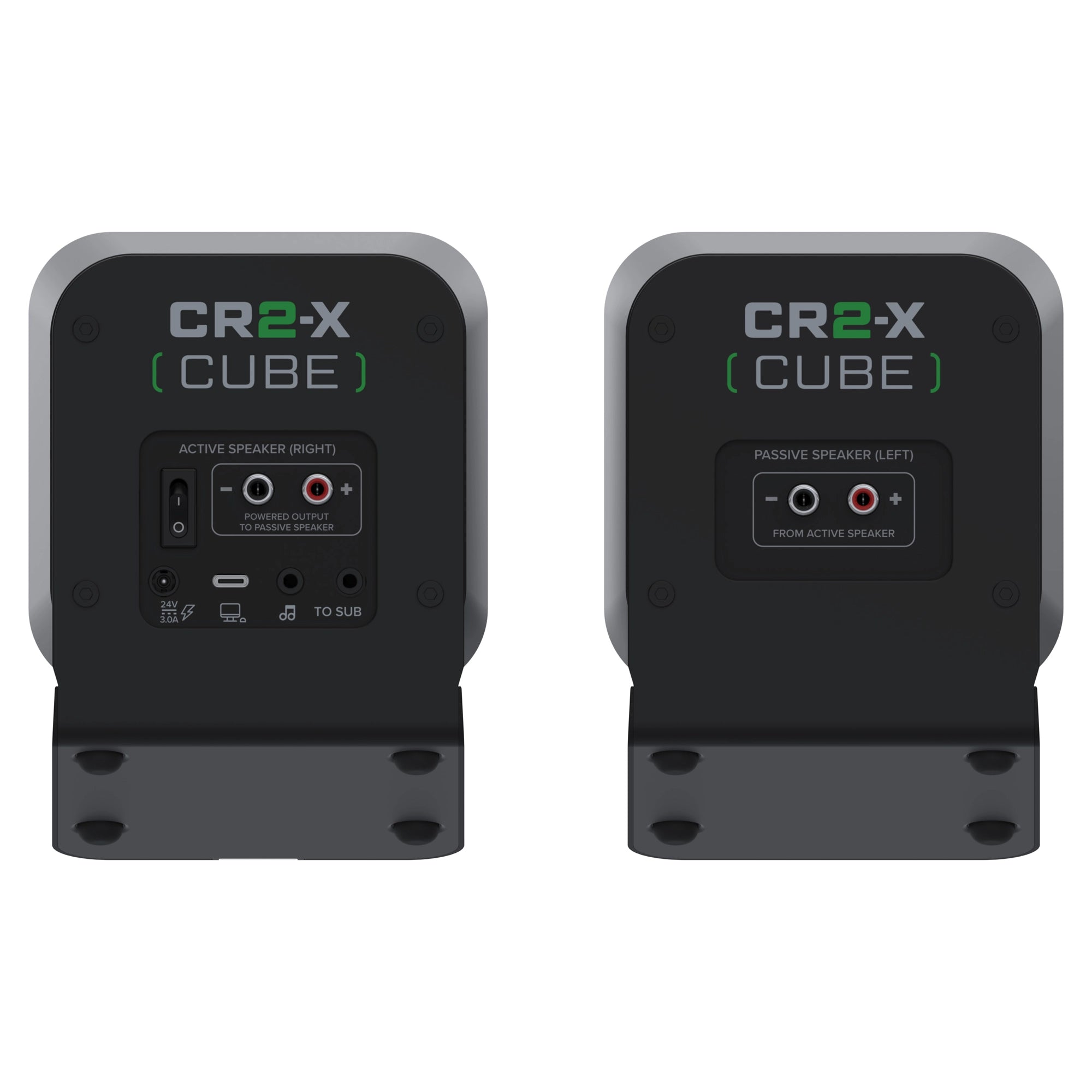 Mackie CR2-X Cube Compact Desktop Speakers