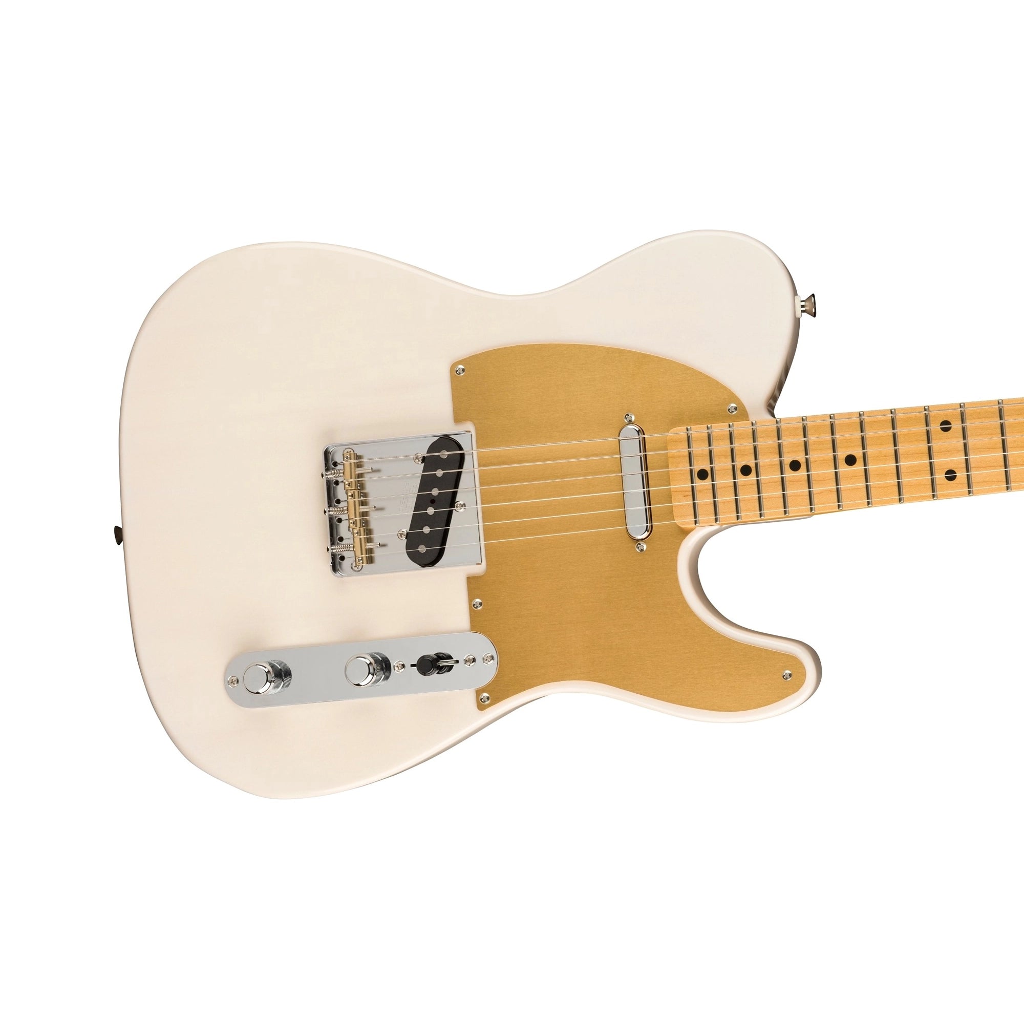 Fender Jv Modified '50s Telecaster Electric Guitar - White Blonde
