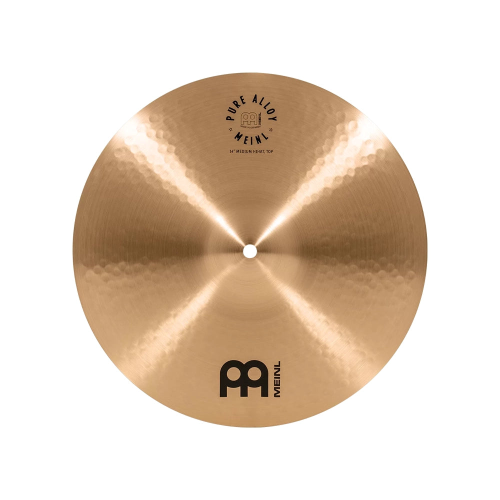 Meinl Pure Alloy Traditional Medium Hi-Hat Cymbal Pair 14 in.