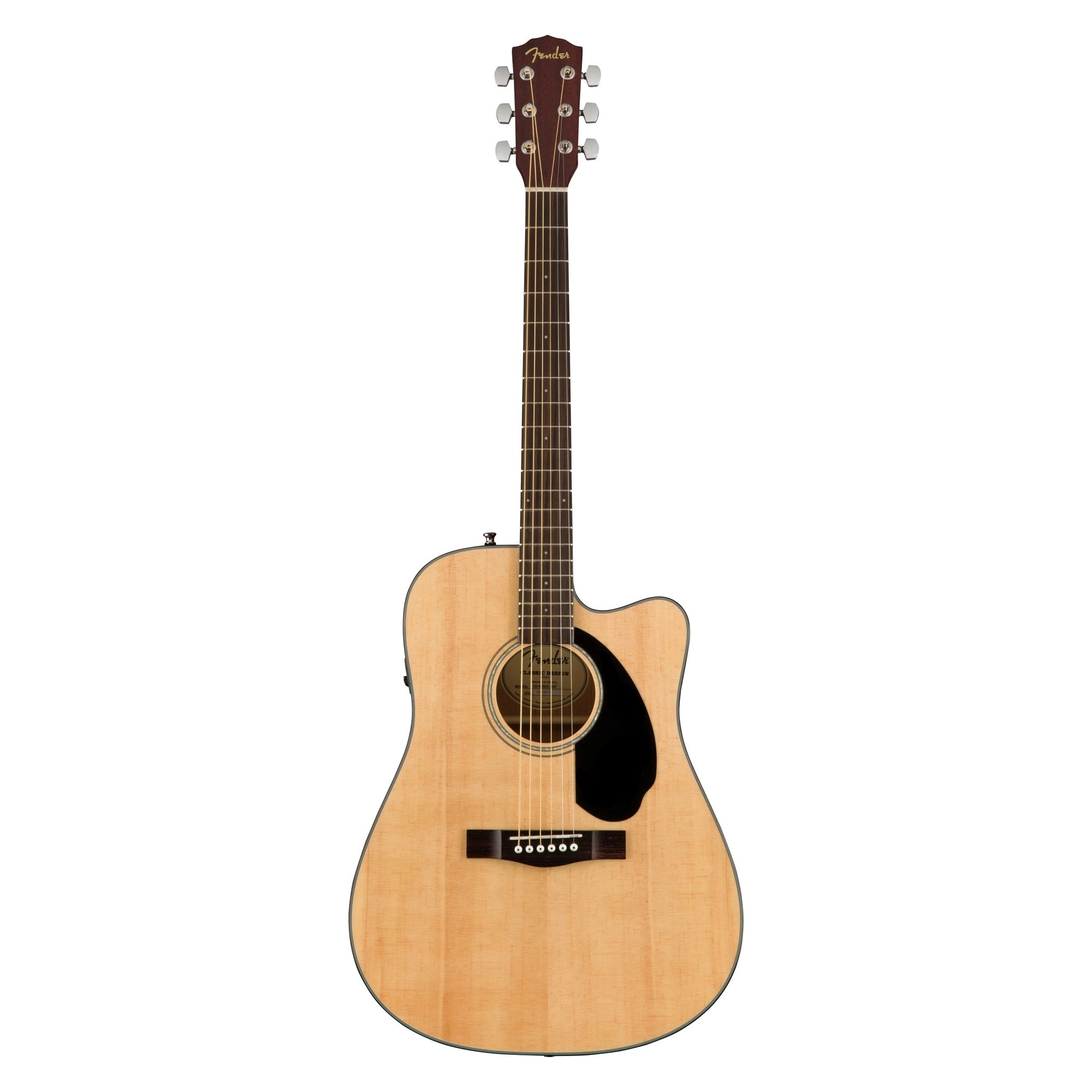 Fender CD-60SCE Dreadnought Acoustic-Electric Guitar Natural