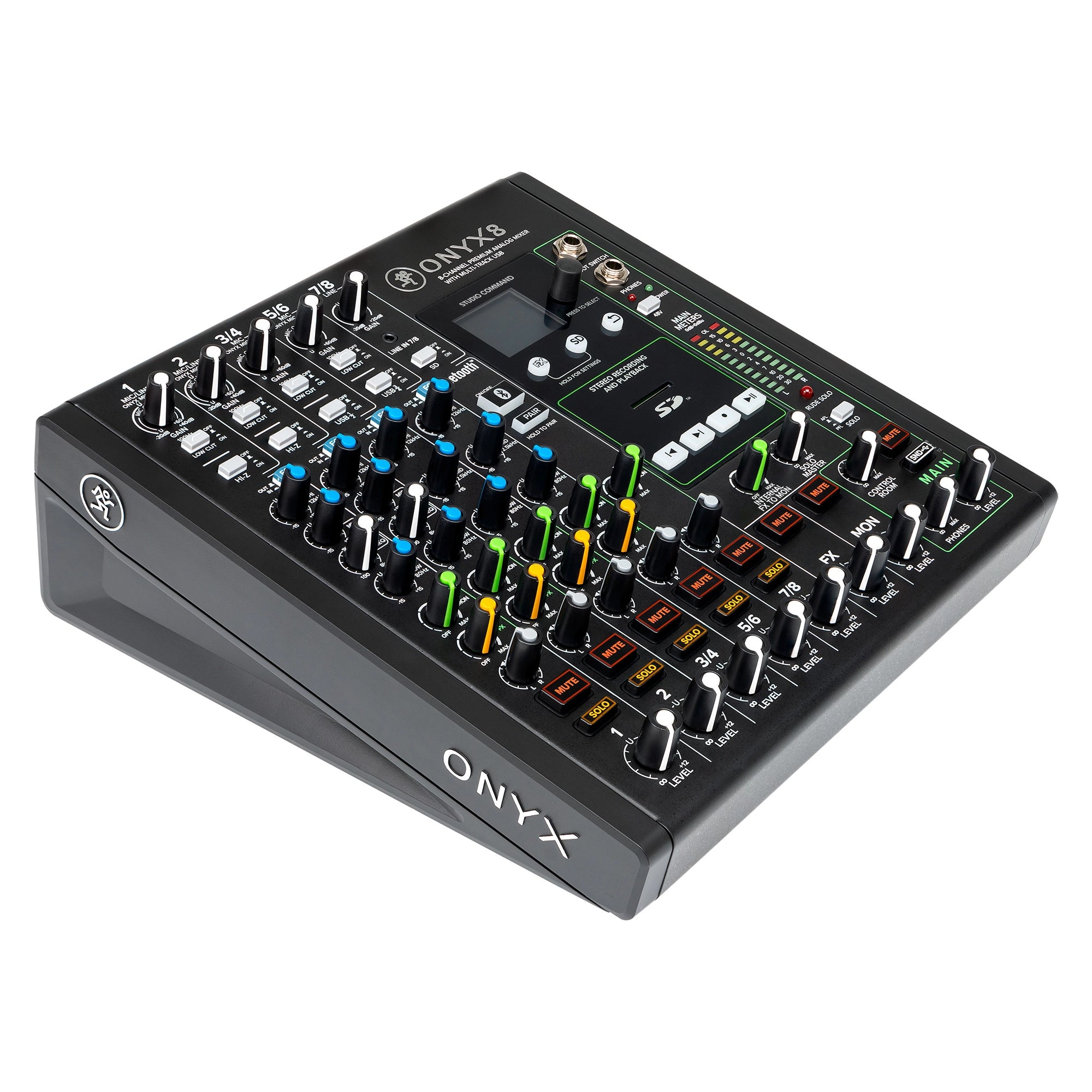 Mackie Onyx8 8-channel Analog Mixer with Multi-Track USB