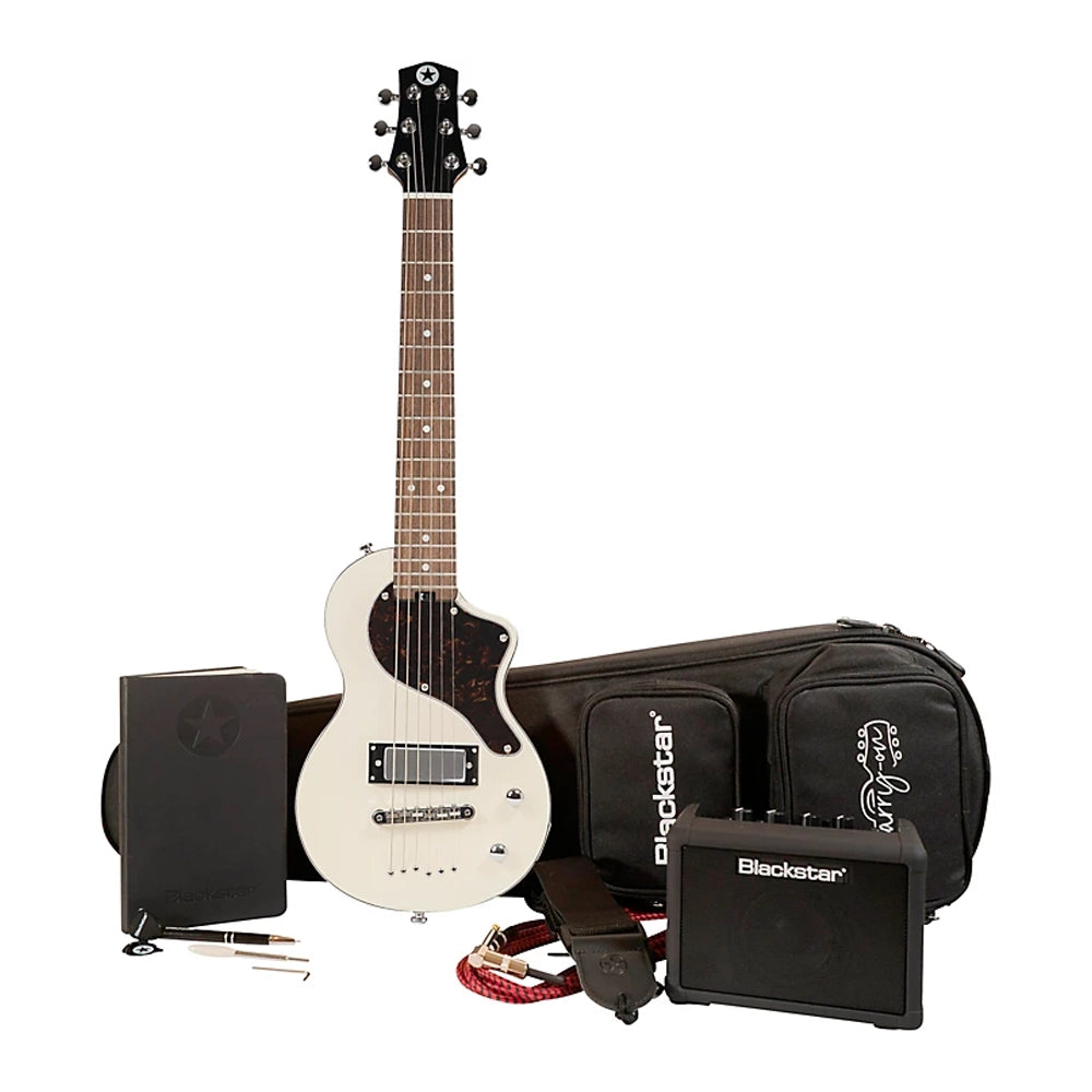 Guitarra Eléctrica Blackstar Carry-On Deluxe Pack - Blanca