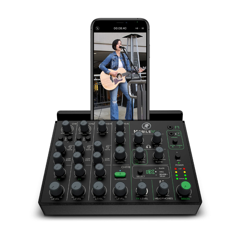 Mackie MobileMix 8-Channel Usb-Powerable Mixer