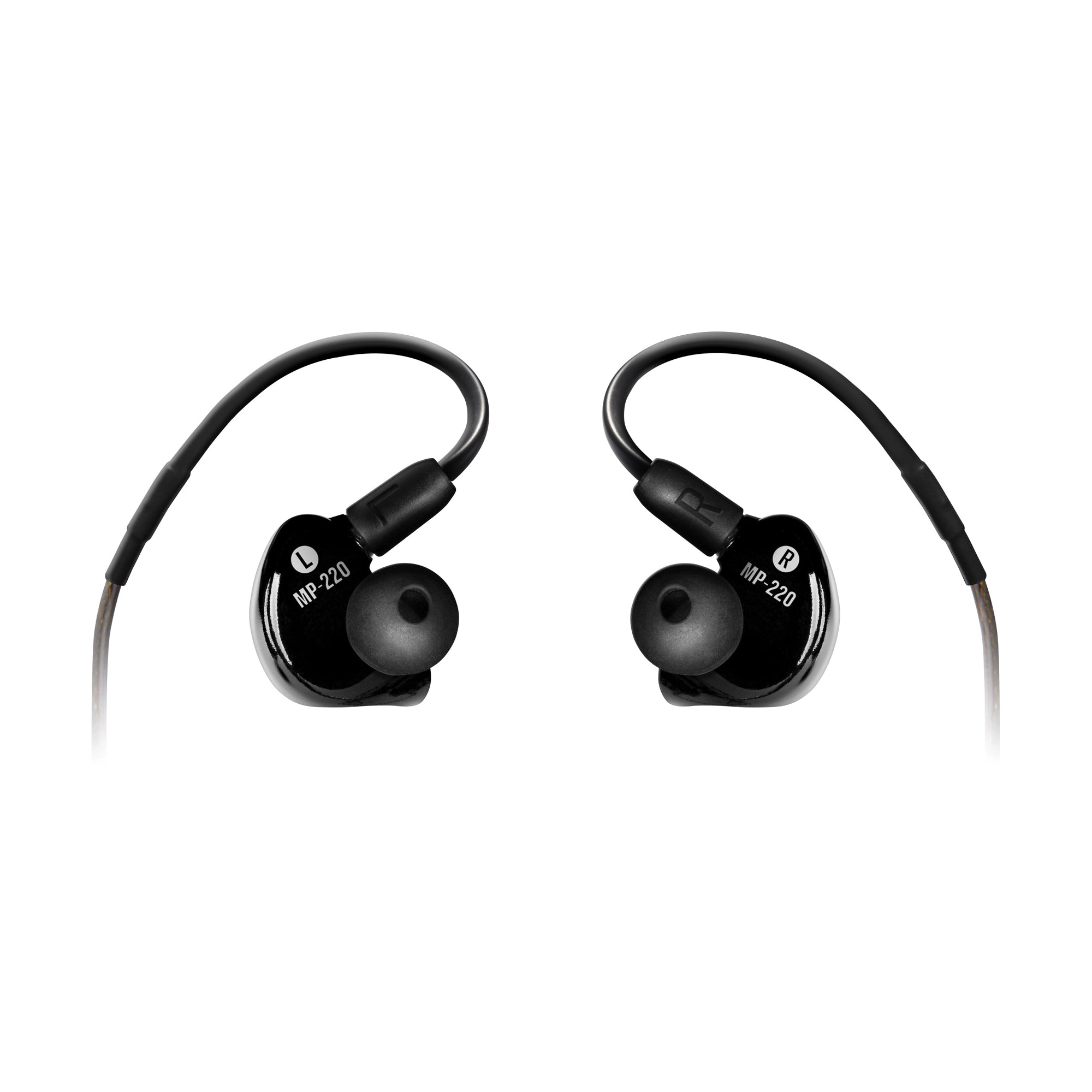 Mackie MP-220 Dual Dynamic Driver Professional In-Ear Monitors Black