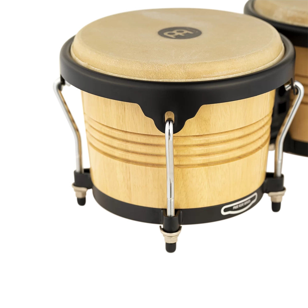 Free Ride Series Wood Bongos, Natural Finish 6 3/4" & 8"