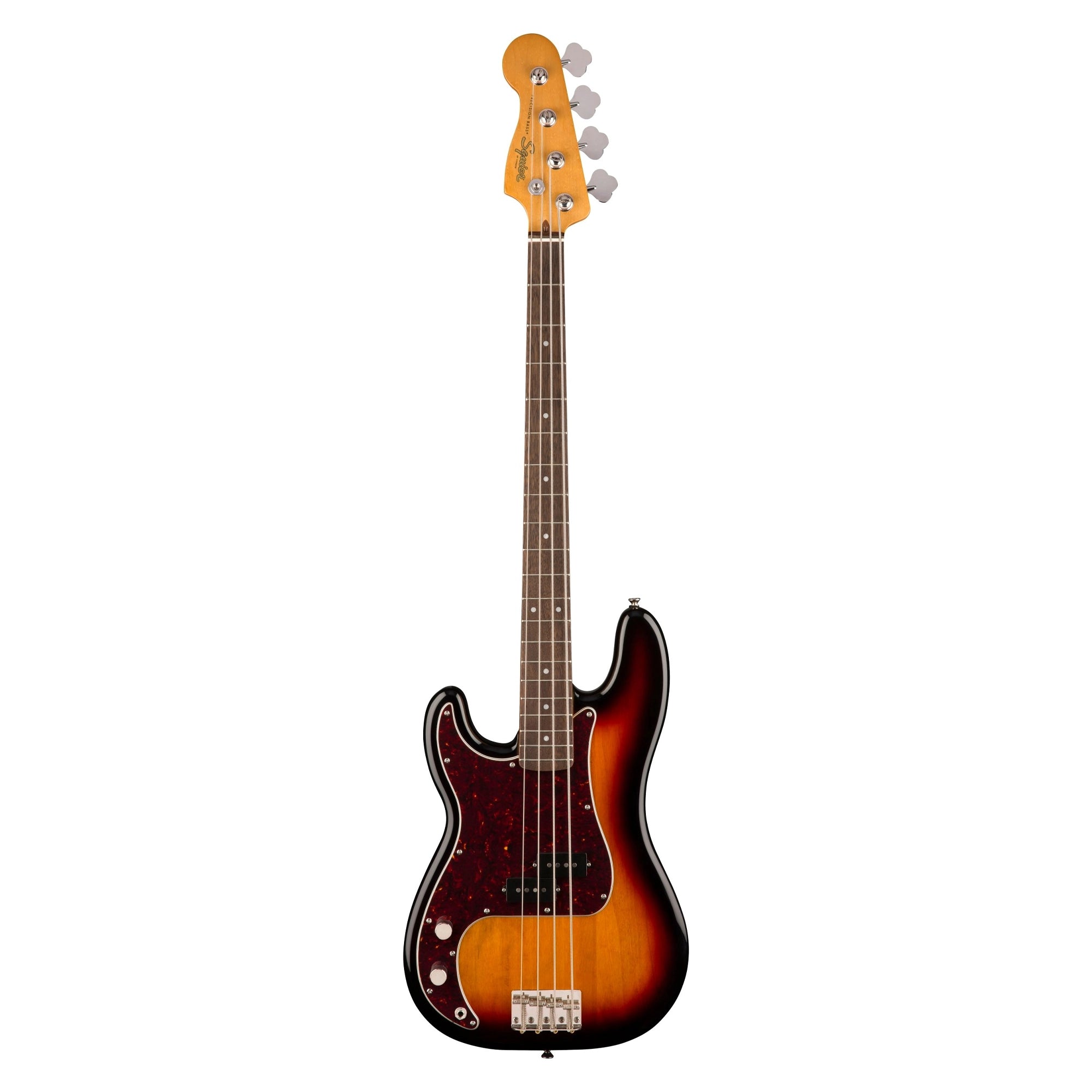 Squier Classic Vibe 60's Precision Bass Left-Handed Electric Bass - Tri Sunburst