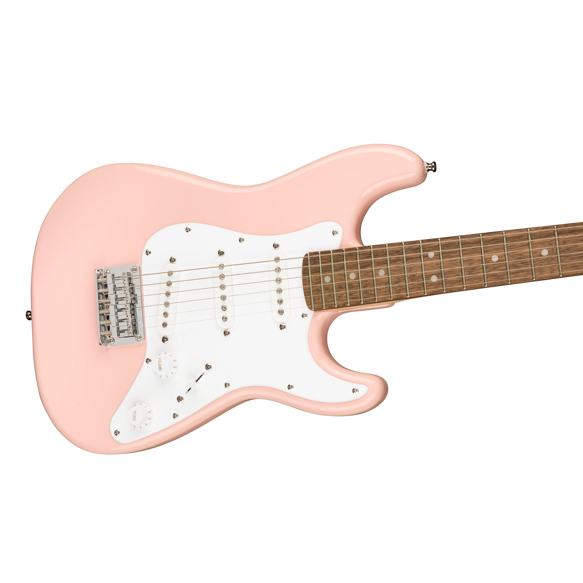 Squier Affinity Mini Stratocaster V2 Electric Guitar Shell Pink