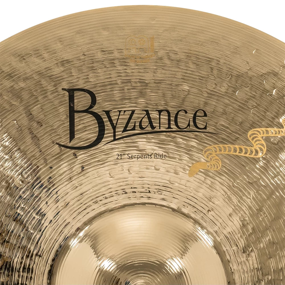 Meinl Byzance Brilliant Serpent Ride Cymbal 21"