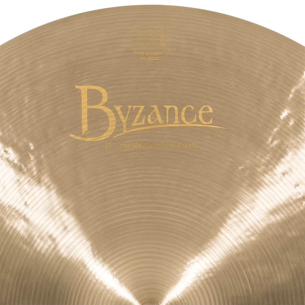 Meinl 17" Byzance Jazz Medium Thin Crash Cymbal