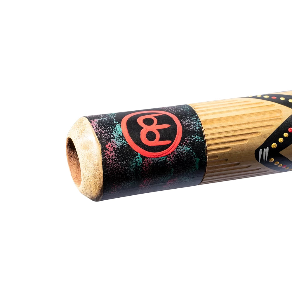 Meinl Bamboo Didgeridoo, Brown Carved/ Painted
