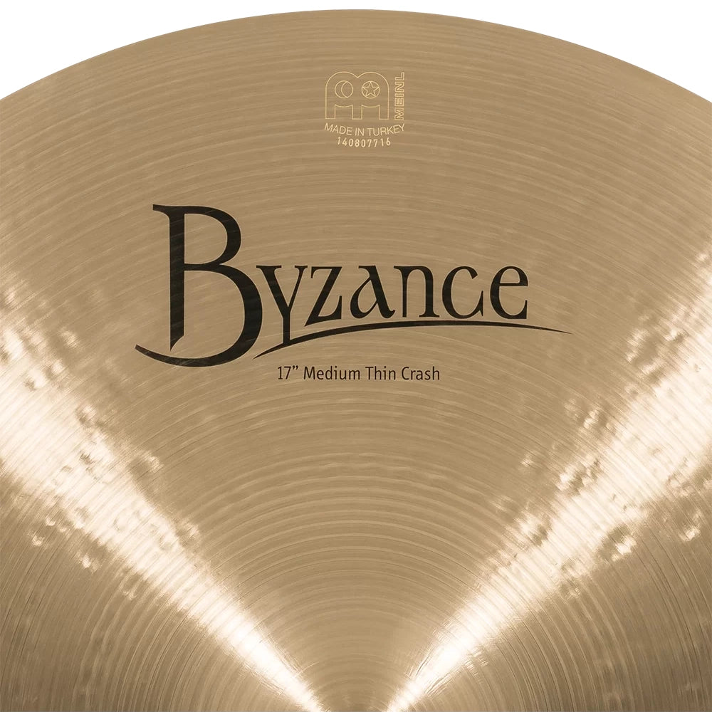 Meinl Byzance Traditional Medium Thin Crash Cymbal- 17"