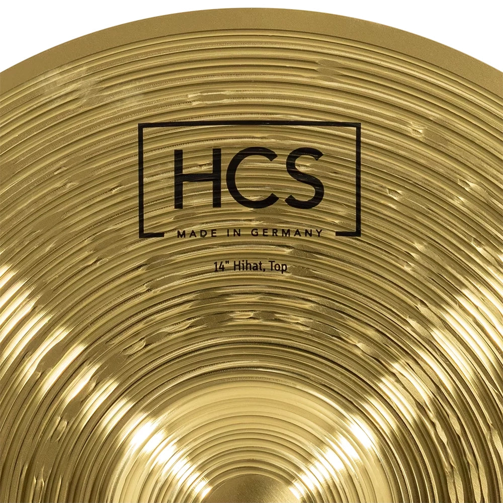Meinl HCS 14" Hi-Hat Brass Cymbals