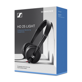 Sennheiser HD 25 Light - Lightweight Closed-Back On-Ear Studio Headphones