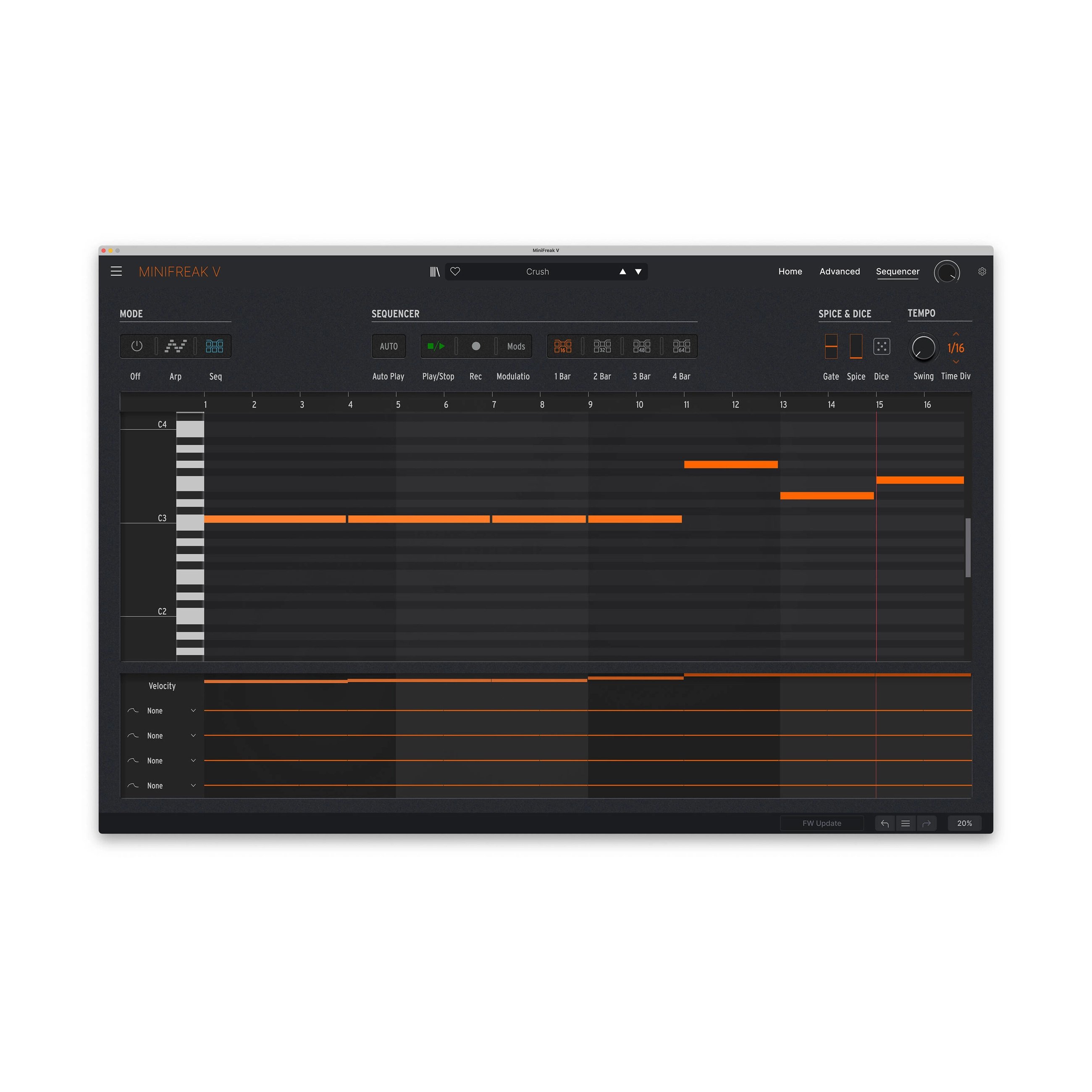 Arturia MiniFreak 37-key Hybrid Synthesizer
