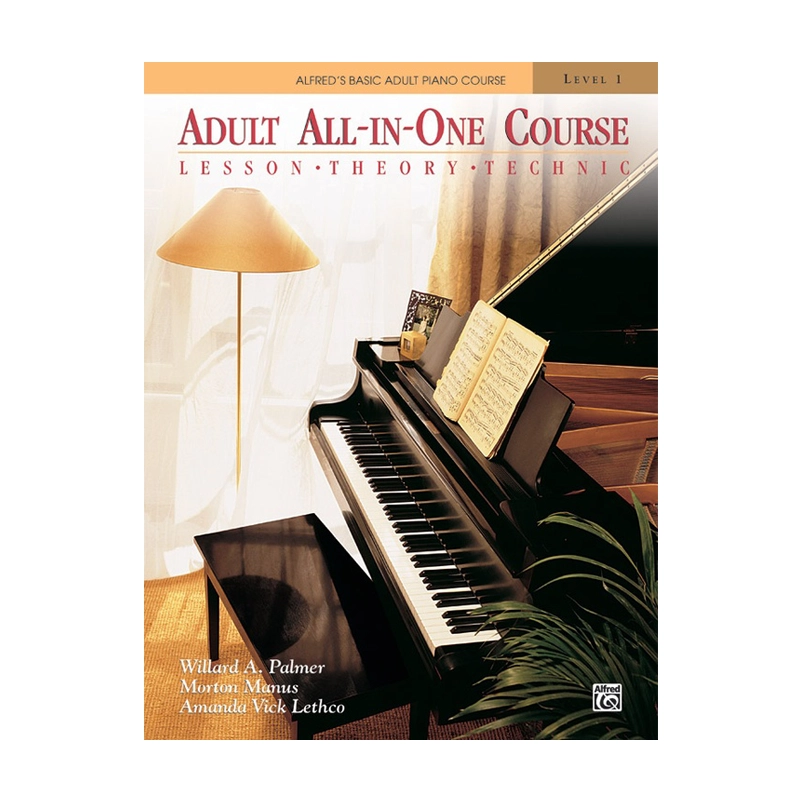 Alfred's Basic Adult All-in-One Course- Book 1