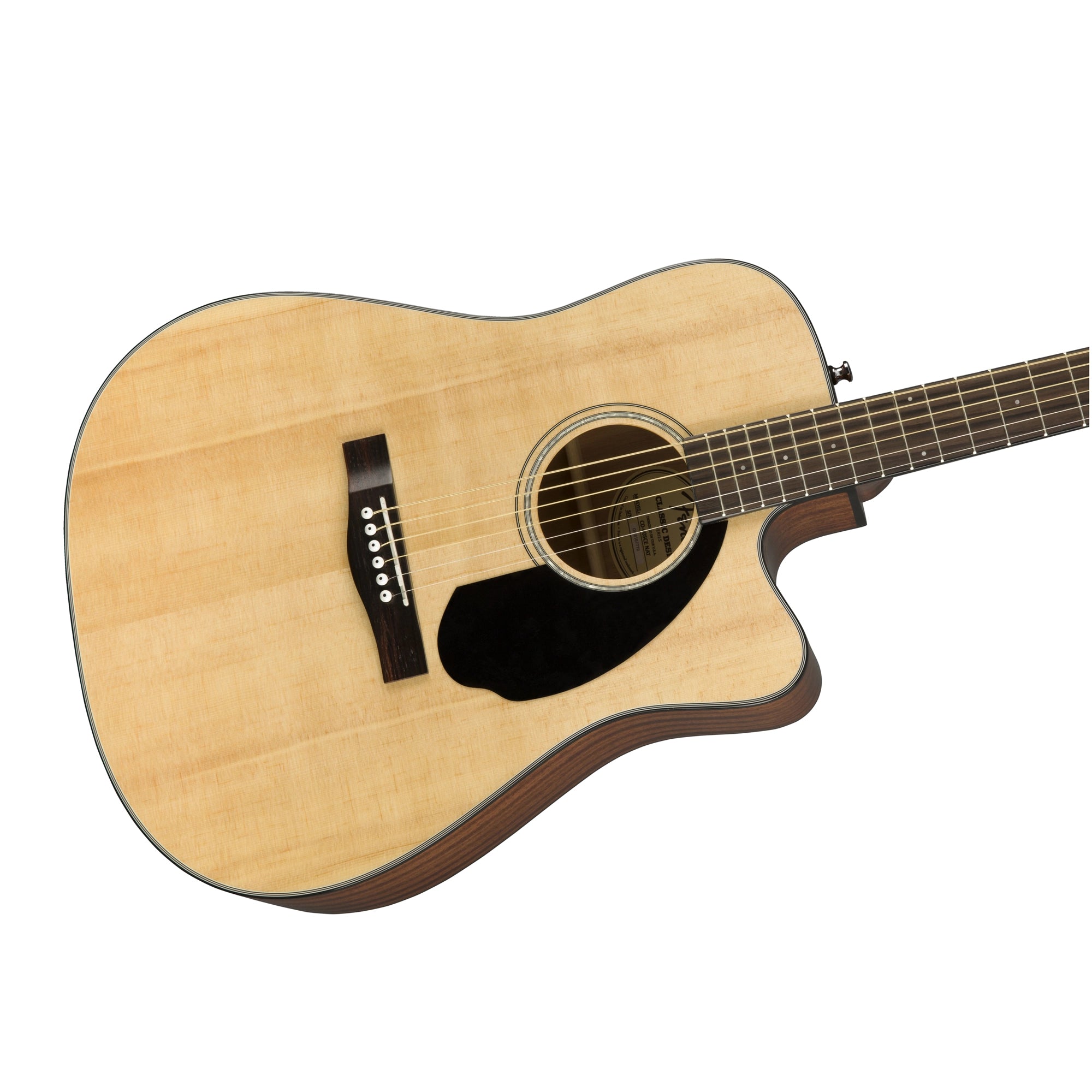 Fender CD-60SCE Dreadnought Acoustic-Electric Guitar Natural