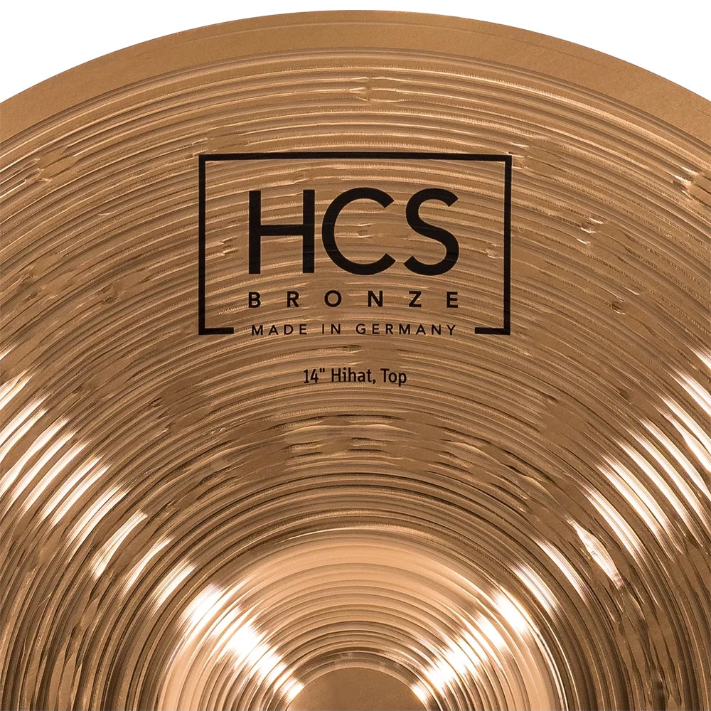 Meinl HCS Bronze 14" Hi-Hat Cymbals