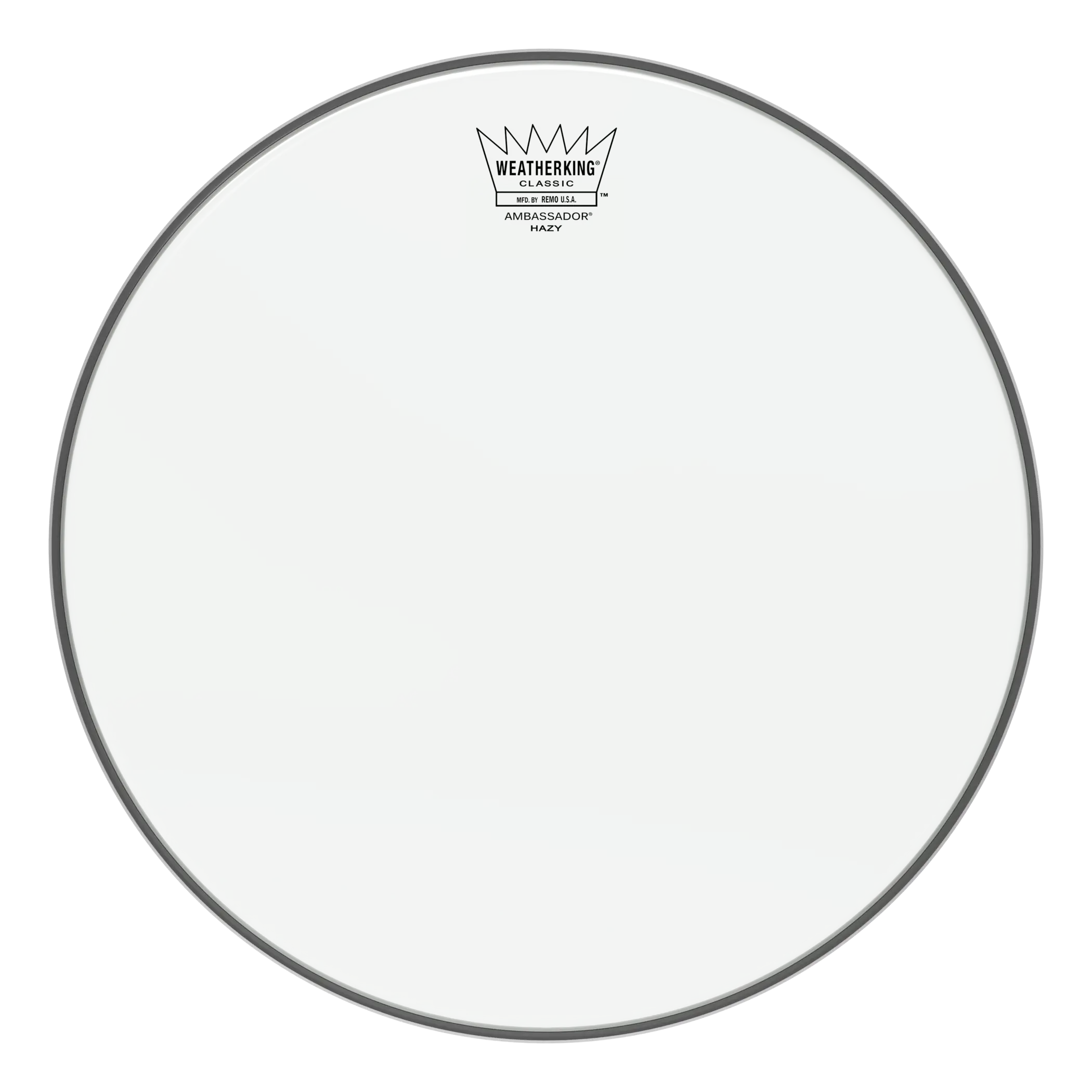 Remo 13" Snare Side Hazy Classic Fit Ambassador Clear Drumhead